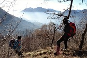 Anello dello Zucco Sileggio (1373 m) da Somana-Sonvico (400 m) il 4 gennaio 2017 - FOTOGALLERY